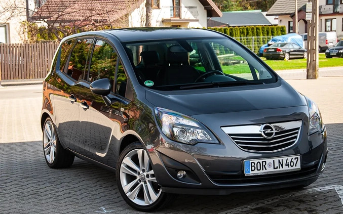 Opel Meriva cena 24900 przebieg: 173500, rok produkcji 2011 z Zagórz małe 742